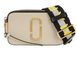 The Snapshot Bag, Leather, Cream, MIV, S, 3*